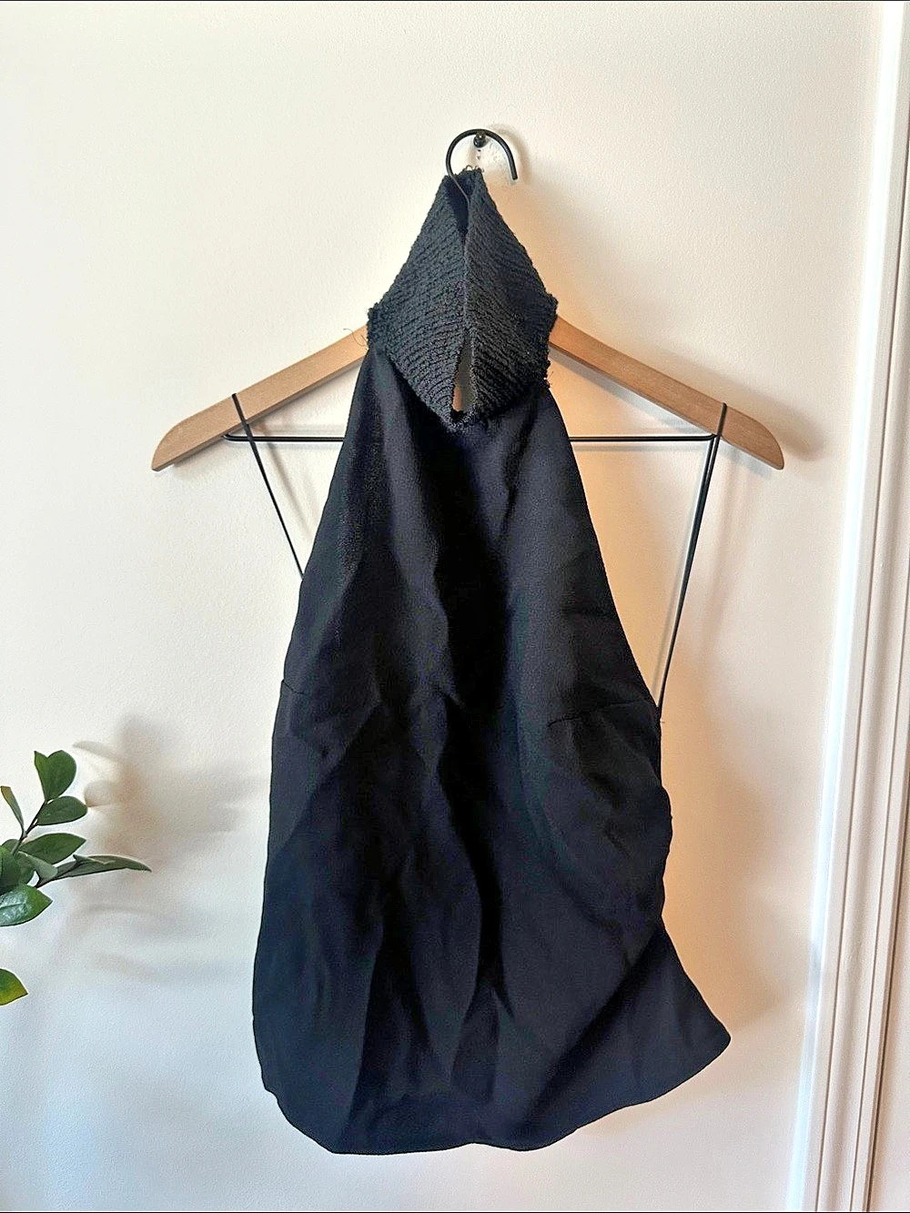 Zara Halter Backless Top